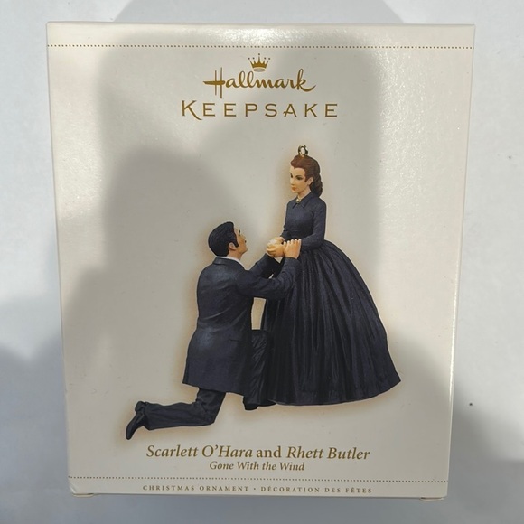 Gone With The Wind Hallmark Ornament Scarlett O'Hara Rhett Butler Proposes New - Picture 1 of 10